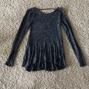 Hollister Grey Long-Sleeve